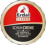 Schuhcreme in der Dose mit Bienenwachs u. Schwamm | Erdal