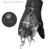 Softshell Winter - Handschuhe mit Bund - Touchscreen | Sport