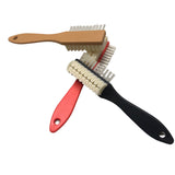 Schuhbürste - Stielkreppbürste für Nubukleder