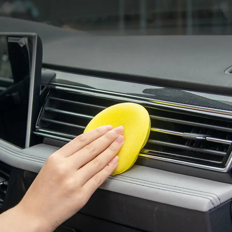 Schwamm L - Flach abgerundet für Schuhe und Freizeit-Auto zum Pflegen und Putzen | MALÖ