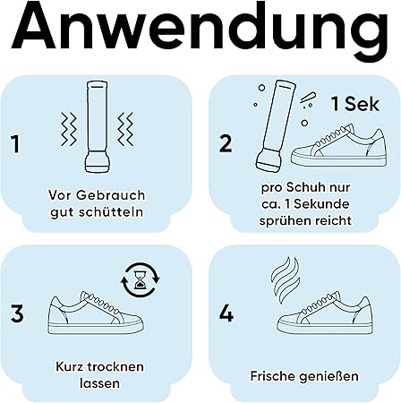 Schuhdeodorant - für Sneakers und Schuhe Shoe Fresh | Bama