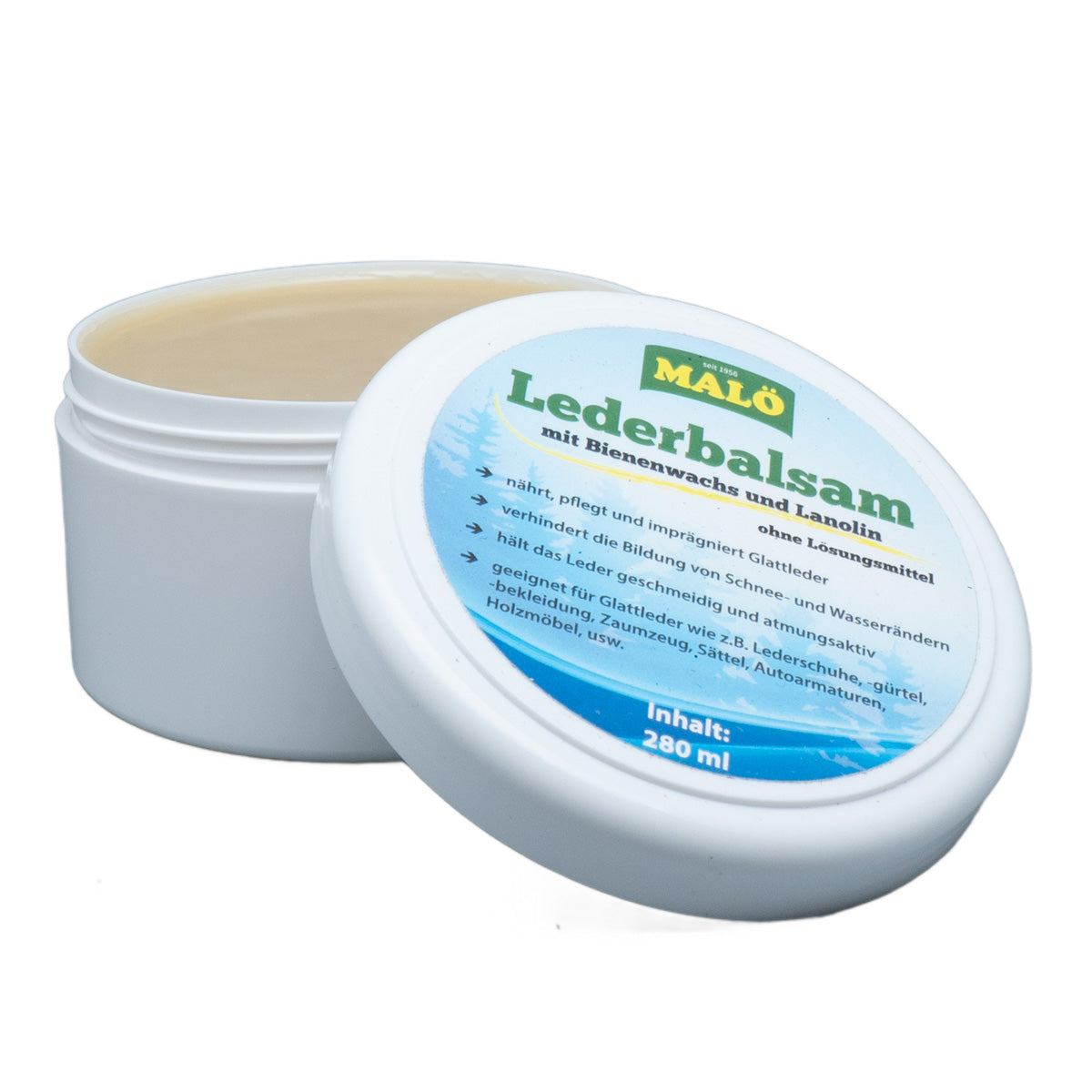 IMP STOFF Natur Lederbalsam Mit Bio Bienenwachs - Für Alle Glattleder - 100 Ml Farblos