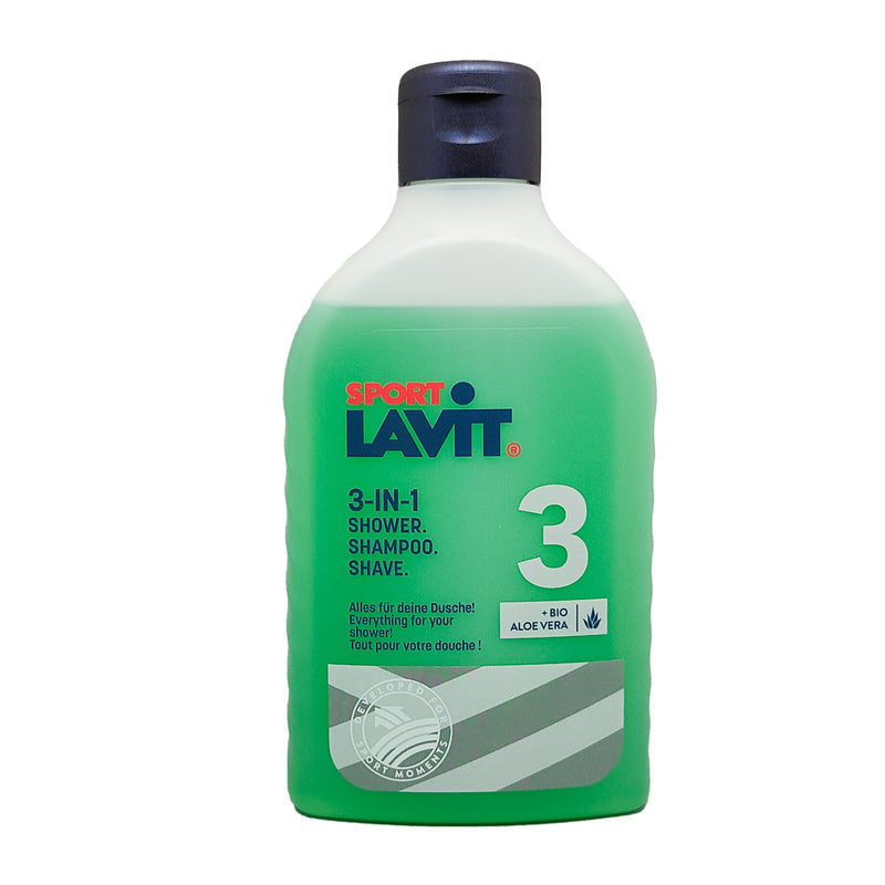 Sport Lavit 3 in 1 Shower Gel mit Aloe Vera – Schuhbedarf & Freizeit Mayer e. K