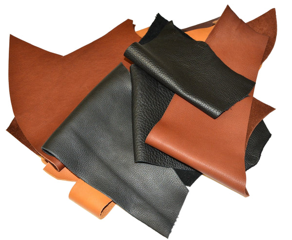 Hochwertige Lederstücke - Lederreste A3 ca.1 kg | echt Leder